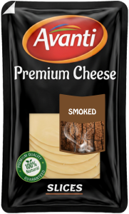 Avanti Premium Processed Smoked Cheddar Cheese Slices