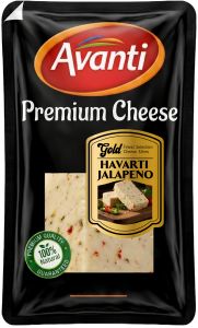 Avanti Gold Havarti Cheese with Jalapeños