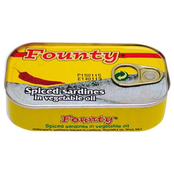 Founty Canned Spiced Sardines in Oil